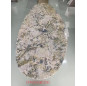 Rectangular marble coffee table